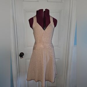 Guess Dusty Pink Rose Medium Strappy Mirage Fit And Flare